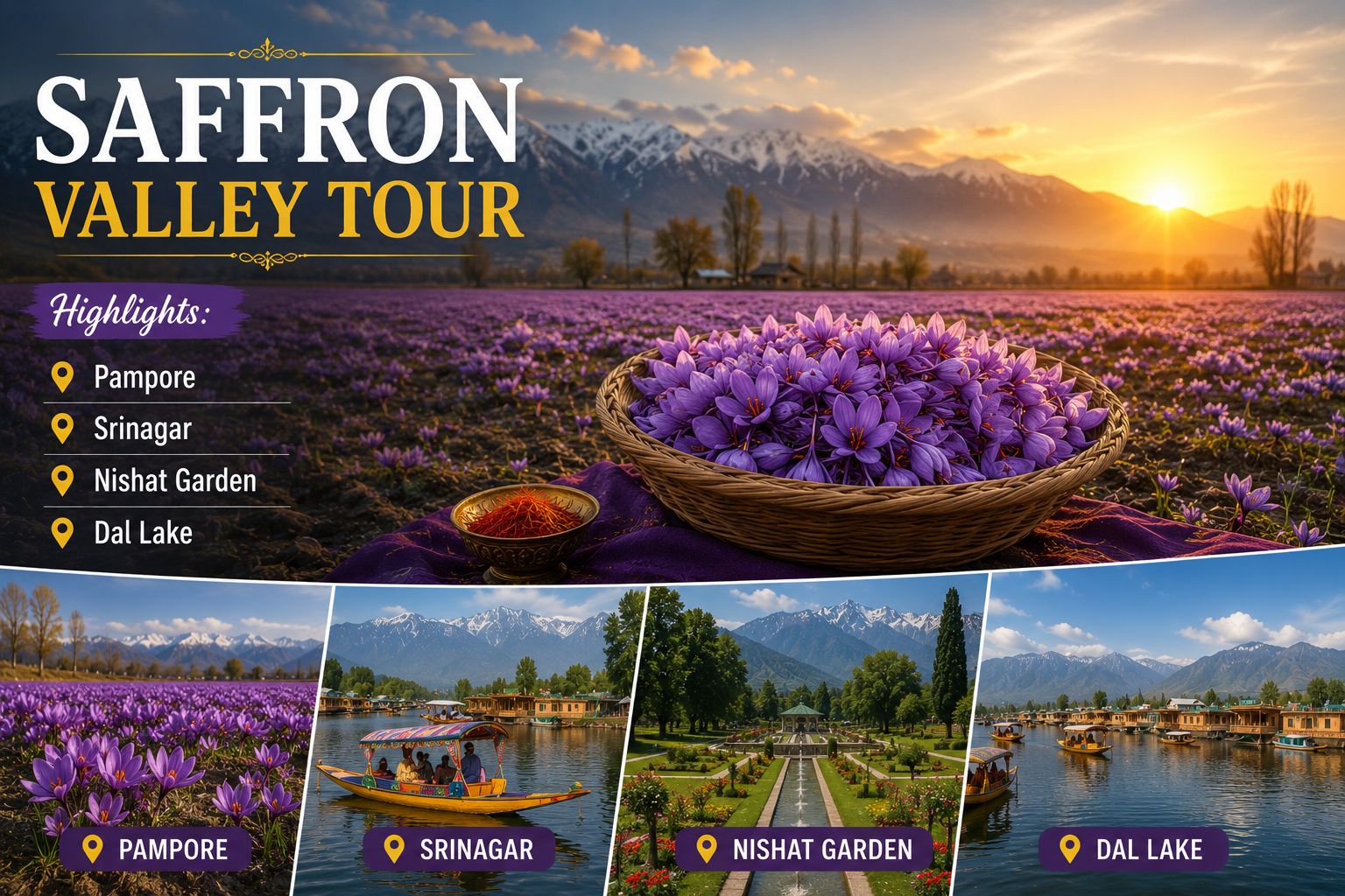 Saffron Valley Tour